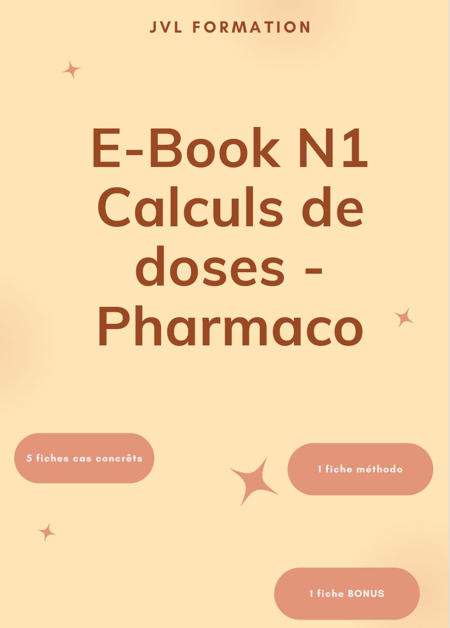 E-Book N1 Calculs de doses - Pharmaco